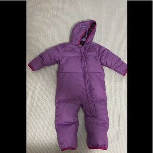 Columbia infant snuggly bunny bunting